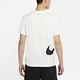 Nike T恤 Swoosh Club Shirts 男款 NSW 運動休閒 勾勾 圓領 基本款 米白 黑 DJ5374110 product thumbnail 4