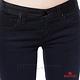 BRAPPERS 女款 新美腳Royal系列-中低腰彈性鑲鑽窄管褲-深藍 product thumbnail 6