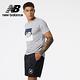 [New Balance]NB短袖上衣_男性_灰色_MT21906AG product thumbnail 7