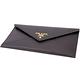 PRADA Envelope 拼接信封設計釦式長夾/手拿包(黑色) product thumbnail 5