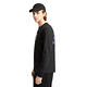 Timberland 男款黑色ARCHIVE有機棉戶外圖案長袖T恤|A22HA001 product thumbnail 5
