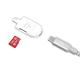 iKlips miReader C 4K 蘋果 Lightning & USB-C 雙介面讀卡機 白 product thumbnail 3