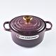 Le Creuset 琺瑯鑄鐵典藏圓鍋 18cm 1.8L 無花果 金頭 法國製 product thumbnail 3