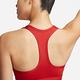 Nike 運動內衣 Swoosh 紅 白 速乾 中強度支撐 彈性 健身 瑜珈 DX6822-657 product thumbnail 9