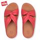 FitFlop TWISS LAETHER SLIDES 涼鞋 熱情紅 product thumbnail 4