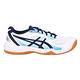 ASICS UPCOURT 5 男排羽球鞋-排球 羽毛球 亞瑟士 1071A086-102 白丈青淺藍 product thumbnail 2