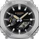 CASIO 卡西歐 G-SHOCK 八角農家橡樹 金屬錶殼 雙顯手錶-卡其 GM-2100C-5A_44.4mm product thumbnail 5