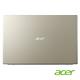 Acer 宏碁 Swift 1 SF114-34-C6CQ 14吋輕薄筆電(N5100/8G/256G SSD/win 11/Swift 1 /金) product thumbnail 6