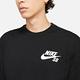 NIKE 上衣  短袖上衣 運動 男款 黑 DC7818010 AS M NK SB TEE LOGO product thumbnail 4