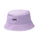 X-girl EMBROIDERED MILLS LOGO BUCKET HAT漁夫帽-紫 product thumbnail 2