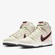 Nike SB DUNK HIGH PRO PRM男休閒鞋-米紅-DO9394100 product thumbnail 4