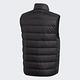 Adidas Ess Down Vest GH4583 男 羽絨背心 立領 運動 休閒 戶外 輕量 保暖 黑 product thumbnail 2
