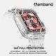 AmBand Apple Watch 專用保護殼-透明 TPU 錶帶-38mm/40mm/41mm product thumbnail 4