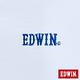 EDWIN EFS 爆裂紋LOGO 薄長袖T恤-男-白色 product thumbnail 9