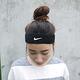 Nike 頭帶 Swoosh HeadBand 運動 黑 白 product thumbnail 4