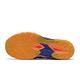 Asics 桌球鞋 Attack Bladelyte 4 男女鞋 亞瑟士 膠底 耐磨 情侶運動鞋 藍 橘 1073A001402 product thumbnail 5