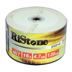 RiStone 日本版 DVD+R 16X  裸裝 (100片)