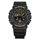 CASIO卡西歐 G-SHOCK 潮流警示 搶眼黑黃 雙顯系列 GA-100CY-1A_50mm product thumbnail 2