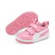 Puma Multiflex SL V PS [380740-09] 中小童 休閒鞋 運動 舒適 魔鬼氈 穿搭 粉紅 白 product thumbnail 6