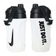 NIKE FUEL JUG大口徑霸水壺64OZ-健身 運動水壺 1890ML N100311115364 白黑 product thumbnail 2