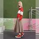 CONVERSE YOTD SKIRT 長裙 女 CNY龍年限定 卡其色_10026813-A01 product thumbnail 2