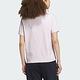 Adidas RCO GFX Tee [IP7098] 女 短袖 上衣 T恤 亞洲版 運動 訓練 兩側開衩 棉質 粉紫 product thumbnail 3