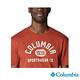 Columbia 哥倫比亞 男款 LOGO短袖上衣-橘紅色 UJO15860AH/HF product thumbnail 2