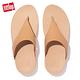 【FitFlop】LULU LEATHER TOEPOST經典全皮革夾腳涼鞋-女(胭脂裸膚) product thumbnail 4