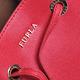 FURLA STACY BUCKET BAG 防刮皮革兩用小水桶包(MINI/紅) product thumbnail 5