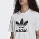 Adidas trefoil T-shirt H06644 男女 短袖 上衣 T恤 運動 休閒 愛迪達 白 product thumbnail 4