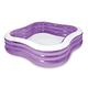 INTEX 方型紫色大型戲水游泳池229x229x56cm(1350L)適6歲+ (57495) product thumbnail 2