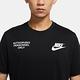 Nike 短袖上衣 NSW Tee Auth Personnel 男 黑 短T DO8324-010 product thumbnail 5