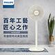 【PHILIPS 飛利浦】 窄邊框時尚美型風扇 +DIKE 低反彈背靠墊 兩色(綠/藍)(ACR2142SF+HBC102) product thumbnail 4