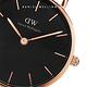 Daniel Wellington DW 手錶 Classic Petite 28mm深棕真皮皮革錶 絕版 DW00100221 product thumbnail 5