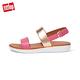 FitFlop BARRA METALLIC MIX BACK STRAP SANDALS-可調整後帶涼鞋女(深粉色) product thumbnail 4