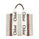 Chloé Woody tote bag帆布托特包(小號/任選) product thumbnail 2