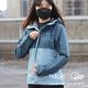 【RAB】Downpour Eco Jacket 透氣防風防水連帽外套 女款 女款 獵戶藍/灰 #QWG83 product thumbnail 3