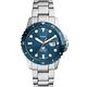 FOSSIL Blue Dive 潛水風格 藍色 日曆手錶 男錶 -FS6050 product thumbnail 2