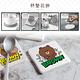 LINE FRIENDS 漫畫風 硬式珪藻土吸水杯墊(2入組) 熊大 兔兔 莎莉 熊美【5ip8】 product thumbnail 6