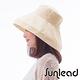 Sunlead 深寬緣折邊款。純色天然素材護髮美型防曬遮陽帽 (米白色) product thumbnail 5