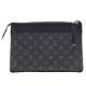 LV M82543經典Pochette Voyage Souple Eclipse帆布手拿包(黑色) product thumbnail 3