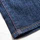 EDWIN 雙層口袋錐形牛仔褲-男-原藍色 product thumbnail 3