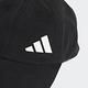 adidas 帽子 Future Icon Cap 情侶 男女款 愛迪達 基本款 全棉 斜紋布 可調式 黑 白 GT4800 product thumbnail 5