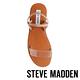 STEVE MADDEN-INSTANT 交叉條帶一字平底涼鞋-透明棕 product thumbnail 6