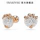 SWAROVSKI 施華洛世奇 Dragon & Phoenix 耳釘 龍爪, 白色, 鍍玫瑰金色調 product thumbnail 3