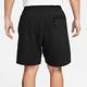 Nike 短褲 Lab Solo Swoosh Shorts 男款 黑 拉鍊口袋 抽繩 棉褲 DX0818-010 product thumbnail 5