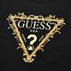 【GUESS】燙金邊框LOGO短T-黑 product thumbnail 6