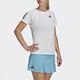 adidas 上衣 女款 短袖上衣 運動 亞規 CLUB TEE 白 HS1449 product thumbnail 4