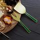 《Artesa》不鏽鋼起司刀叉3件(石綠金) | 起士叉 乳酪刀 野餐組 product thumbnail 4