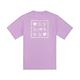 【The North Face 官方旗艦】北面男女款紫色背部心型九宮格品牌印花短袖T恤｜81MPHCP product thumbnail 2